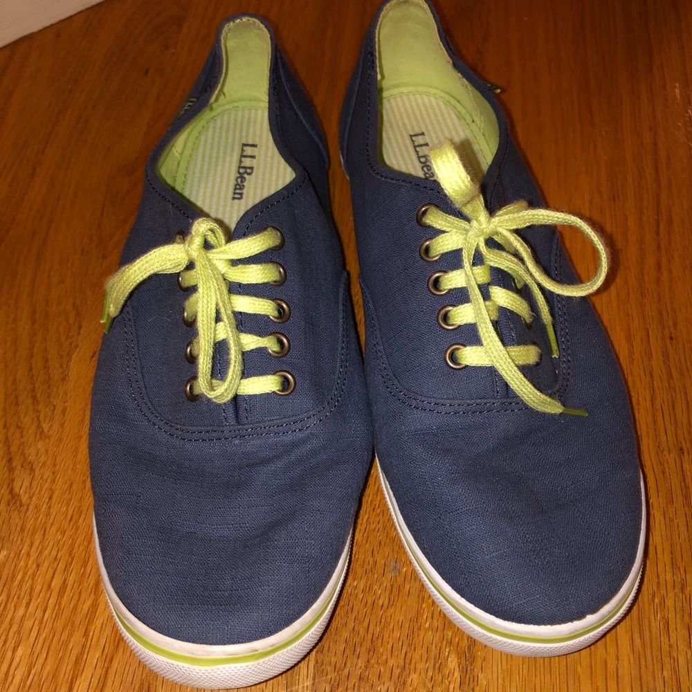 Navy L.L.Bean Sneakers